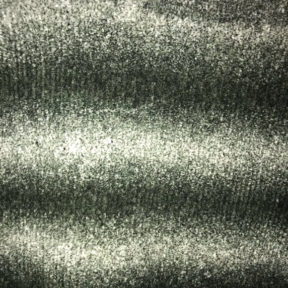 Xhilaration Green Striped V-Neck Sweater - Picture 4 of 5